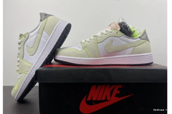 LOW 1 AIR WHITE GHOST OG JORDAN DM7837-103 GREEN-BLACK DM7837-103 0613